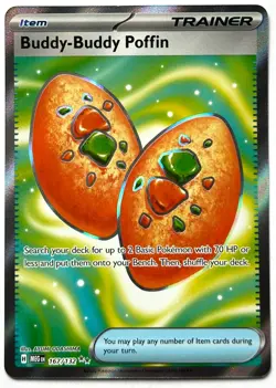 Buddy-Buddy Poffin 167/132 - Pokemon TCG - Mega Evolution Ultra Rare Holo - Image 1