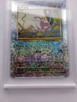 Pokemon 1x Rattata - Legendary Collection Reverse Holo - #89 - PSA 9 - Image 4