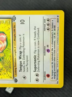 Lickitung 38/64 - Jungle 1st Edition Pokemon TCG NM - Image 5