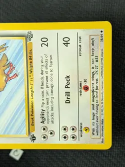 Fearow 36/64 - Jungle 1st Edition Pokemon TCG NM - Image 5
