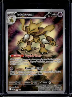 2025 Pokemon MEP Black Star Promos Alakazam #009 - Image 1