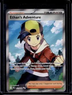 2025 Pokemon Destined Rivals Ethan's Adventure #221/182 - Image 1