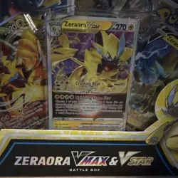 Pokemon TCG ZERAORA VMax & VStar Battle Box: NEW FACTORY SEALED - Image 4