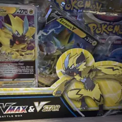 Pokemon TCG ZERAORA VMax & VStar Battle Box: NEW FACTORY SEALED - Image 5
