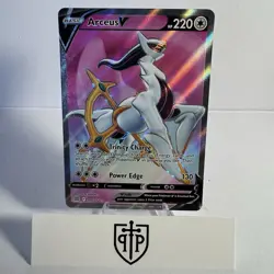 Pokemon TCG - Arceus V 165/172 Brilliant Star - Full Art Ultra Rare Holo - NM - Image 1