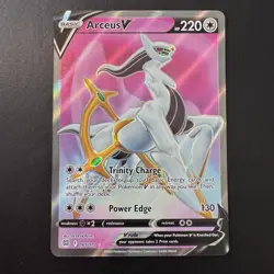 Pokemon TCG - Arceus V 165/172 Brilliant Star - Full Art Ultra Rare Holo - NM - Image 3