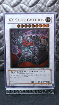 | Yugioh XX-Saber Gottoms ANPR-EN044 Ultimate Rare NM 🔥 | - Image 1