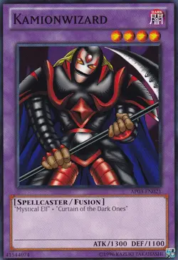 Yugioh! LP Kamionwizard - AP03-EN021 - Common - Unlimited Edition Lightly Played - Image 1