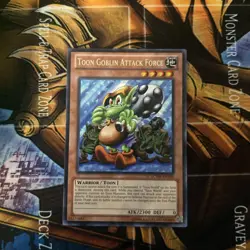 Yu-Gi-Oh! Toon Goblin Attack Force X1 NM 1st Ed - Image 1
