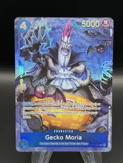 Gecko Moria - One Piece TCG ST03-004 Seven Warlords of Sea Set English Alt Promo - Image 1