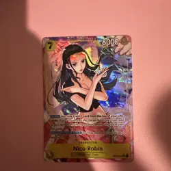 One Piece Nico Robin SR Alt Art AA EB03-055 Heroines edition English - Image 1