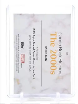 SPIDER-MAN 2025 TOPPS MARVEL CHROME COMIC BOOK HEROES 1975 2000S Q3474 - Image 2