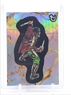 BLADE 2025 TOPPS MARVEL CHROME COMIC BOOK 1975 1976 REFRACTOR Q3474 - Image 1