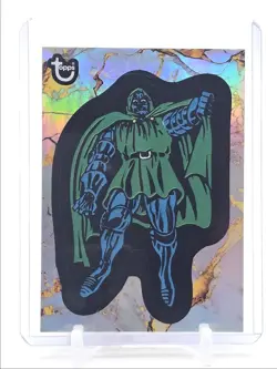 DOCTOR DOOM 2025 TOPPS MARVEL CHROME COMIC BOOK 1975 REFRACTOR Q3474 - Image 1