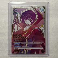 Union Arena Lelouch Lamperouge Top 4 Rare Battle Promo Code Geass - Image 3