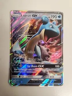 Lapras GX 35/149 - Sun & Moon - Ultra Rare Holo 2017 Pokemon Card - Image 1