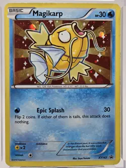 Magikarp XY143 Holo Pokemon TCG XY Black Star Promo Card Target HP - Image 2