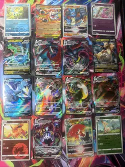 Pokemon 16 Card Lot nm V Vmax Vstar Full Art Amazing HOLO Rare Hits Only F103 - Image 1