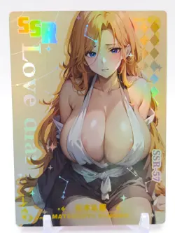Goddess Story - Anime Waifu Trading Card - Rangiku - Image 1