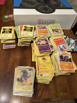 Pokemon Card Lot shiny Holo 1200+ 90￼ shiny 2015-2021 Unsorted ￼ - Image 1