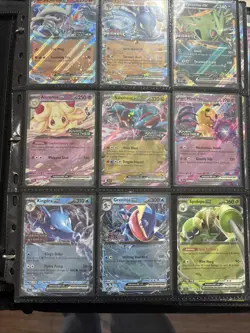 binder full of pokemon cards. See Description Please - Image 1