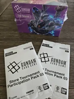 Gundam Card Game Steel Requiem GD03 English Booster Box New W/ Promo Cards Tcg - Image 4