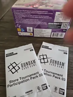 Gundam Card Game Steel Requiem GD03 English Booster Box New W/ Promo Cards Tcg - Image 5
