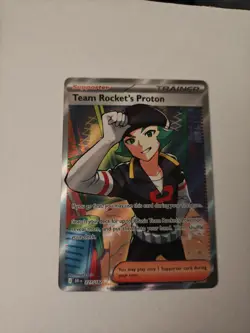Pokemon TCG Team Rocket’s Proton card 227/182 Destined Rivals Ultra Rare N/M - Image 3