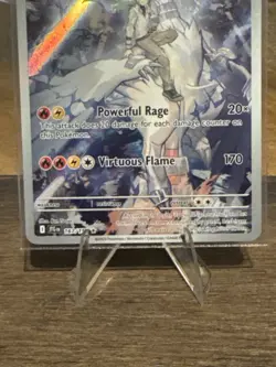 N’s Reshiram 167/159 Full Art Ultra Rare Mint Pokemon Card Trainer Gallery - Image 3