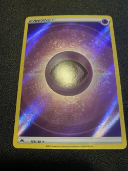 Pokemon TCG Psychic Energy Crown Zenith Holo Ultra Rare Card 156/159 - Image 1