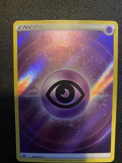 Pokemon TCG Psychic Energy Crown Zenith Holo Ultra Rare Card 156/159 - Image 2