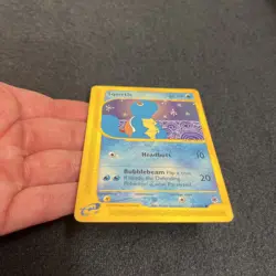Pokemon Squirtle Expedition Non-Holo Card 132/165 Nintendo E-Reader Vintage LP - Image 5