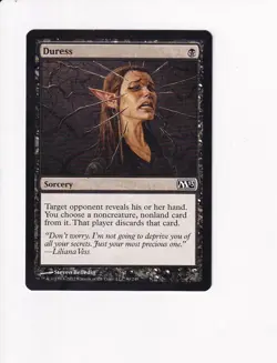 MAGIC THE GATHERING MTG MAGIC 2013 (M13) DURESS - Image 1