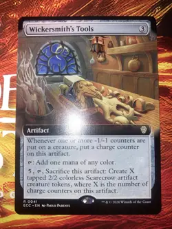 Wickersmith's Tools (Extended Art) Commander: Lorwyn Eclipsed Regular - Image 1