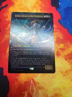 Eddie, Ghost of the Navigator - Captain N'ghathrod (Rainbow Foil) Secret Lair NM - Image 1