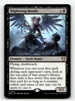 Blightwing Bandit 13 R Commander: Wilds of Eldraine - Image 1