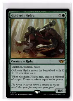 Goldvein Hydra 167 Promo Pack: Outlaws of Thunder Junction Foil NM - Image 1