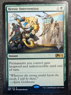 Heroic Intervention - Promo Pack - Core Set 2021 / M21 (MTG) - Image 1