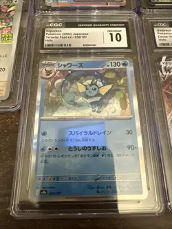 Pokemon CGC Graded Lot of 8 Slabs Cards Eevee & Evolutions Pristine, Umbreon - Image 3