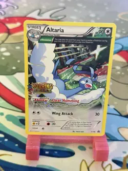 Altaria - XY46 - Roaring Skies Stamp - XY Black Star Promo - Pokemon Card NM - Image 1