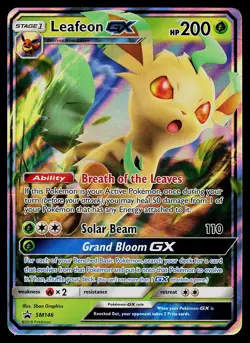 Pokemon SM Promos SM146 Leafeon GX - Image 1