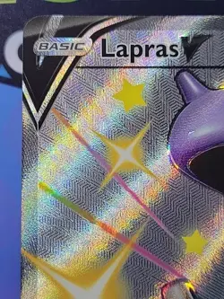 Pokemon TCG Lapras V SV110/SV122 Shining Fates Shiny Vault Full Art - Image 2