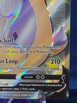 Pokemon TCG Lapras V SV110/SV122 Shining Fates Shiny Vault Full Art - Image 4