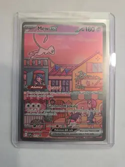 2023 POKEMON SVP EN-SV BLACK STAR PROMO 151 ULTRA-PREMIUM #053 MEW EX - Image 2