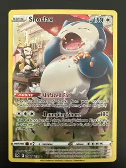 Snorlax TG10/TG30 Pokemon TCG Lost Origin Trainer Gallery Holo (Near Mint) NM - Image 1