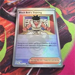 Pokemon Black Belt's Training 096/131 Sv: Prismatic Evolutions Pokeball Pattern - Image 1