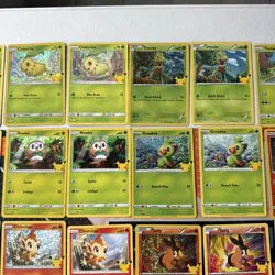 2021 McDonald’s Pokemon 25th Anniversary Near Complete Set Holo + Non Holo NM/LP - Image 3