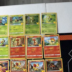 2021 McDonald’s Pokemon 25th Anniversary Near Complete Set Holo + Non Holo NM/LP - Image 5