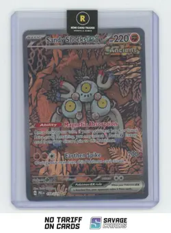 2025 Pokemon Prismatic Evolution Sandy Shocks ex #159/131 Special Illustration - Image 1