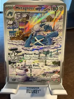 2024 Pokemon SV Temporal Forces Metagross #178/162 Near Mint or Better! - Image 1